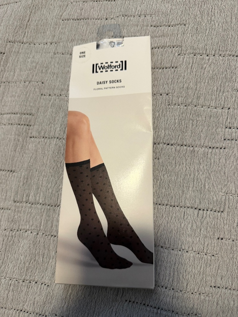 Wolford Daisy Socks in White One Size